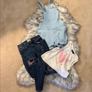 Girls 10-year-old clothes bundle.